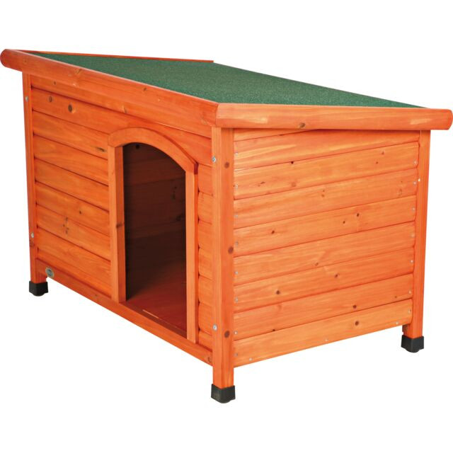 Kisállat webáruház - Trixie Classic | Féltetős kutyaház – S-M (85 × 58 × 60 cm), barna termékek