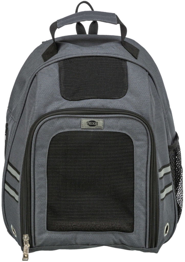 Kisállat webáruház - Trixie | Dan hátizsák szürke színben kutyák részére - 34x44x26cm termékek