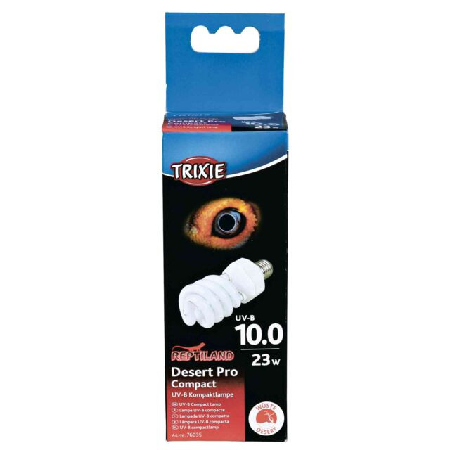 Kisállat webáruház - Trixie Desert Pro Compact 10.0 Lamp | UVB izzó sivatagi hüllők számára - 23 W termékek