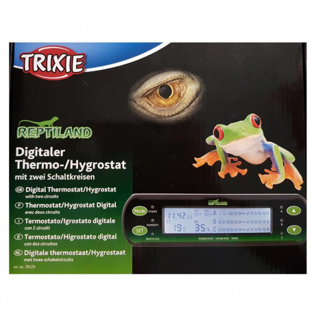 Kisállat webáruház - Trixie Digital Thermo & Hygrostat | Digitális hő és páramérő szabályzó termékek