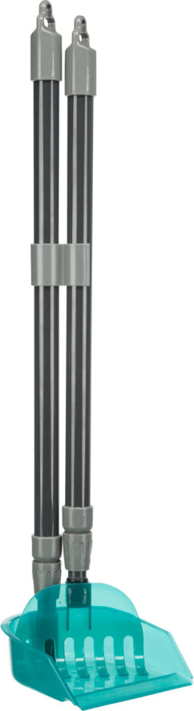 Kisállat webáruház - Trixie | Dustpan with Rake | Lapát és gereblye ürülék szedéshez - 57-102 cm termékek