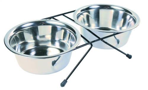 Kisállat webáruház - Trixie Eat on Feet | Állványos etető - 2 x 2,8 L termékek