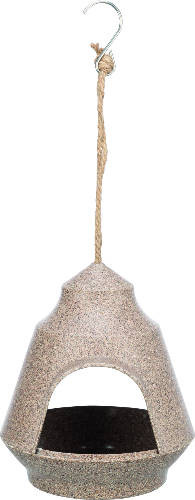 Kisállat webáruház - Trixie Futterhaus | Madáretető (barna) kerti madarak részére - 17,9×17 ,7×20 cm termékek