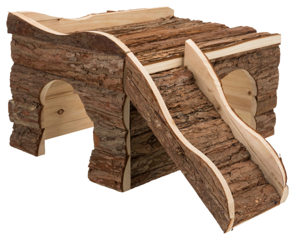 Kisállat webáruház - Trixie Ineke Ház | Fából készült odú nyulak és tengerimalacok részére - 38x25x50 cm termékek