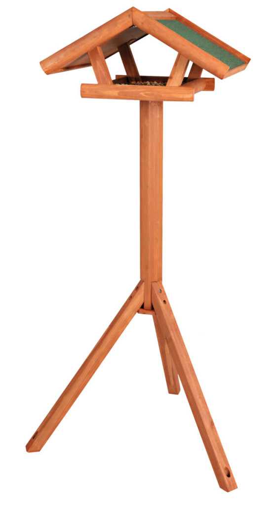 Kisállat webáruház - Trixie | Natura Bird Feeder with Stand – kültéri madáretető állvánnyal 46×22×44 cm / magasság 1,15 m termékek