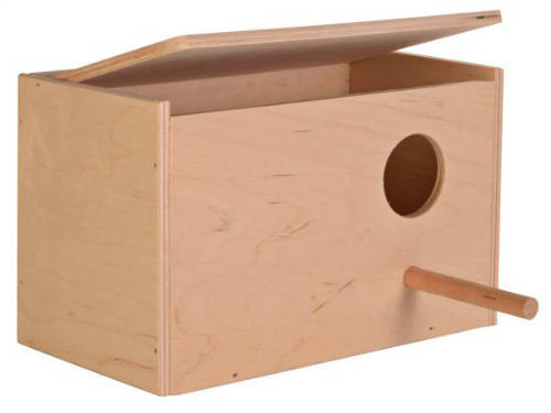 Kisállat webáruház - Trixie Nesting Box | Fészkelő doboz nagy papagájok részére - 30x20x20cm termékek