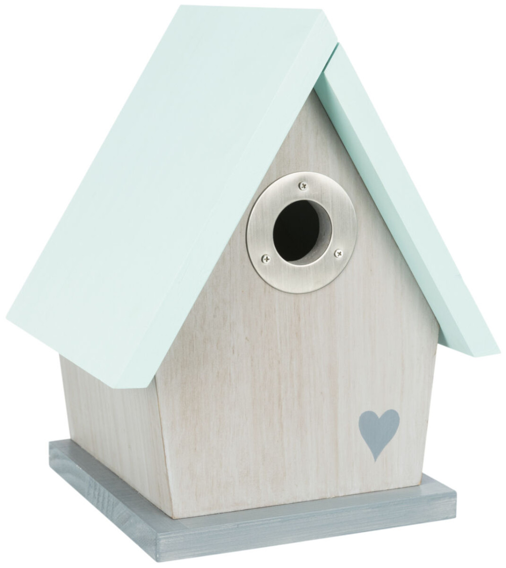 Kisállat webáruház - Trixie Nesting Box | Fészkelő odú (fehér) vadmadarak részére - 3.2 cm / 20x26x17 cm termékek