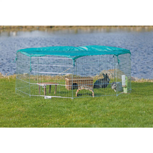 Kisállat webáruház - Trixie Outdoor Run with Protective Net | Kültéri kifutó kisállatok részére - 210x75 cm termékek