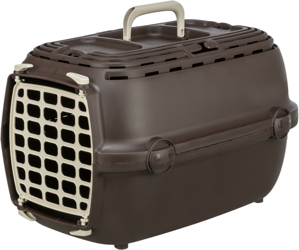 Kisállat webáruház - Trixie | Relax szállítóbox 1-es, barna színben - XS: 32x30x48cm termékek