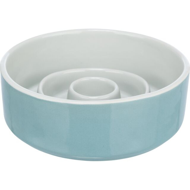Kisállat webáruház - Trixie Slow feeding Ceramic Bowl | Evéslassító tál - 0,9 L termékek
