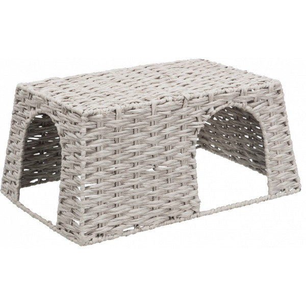 Kisállat webáruház - Trixie Small Animal House | Papírház (szürke) nyulak és tengerimalacok részére - 45x20x30 cm termékek