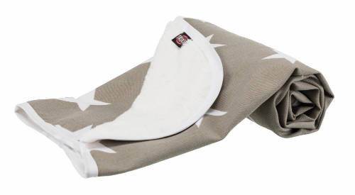 Kisállat webáruház - Trixie Stars Blanket | Mintás takaró (tópszín,fehér) kutyák részére - 100x70 cm termékek