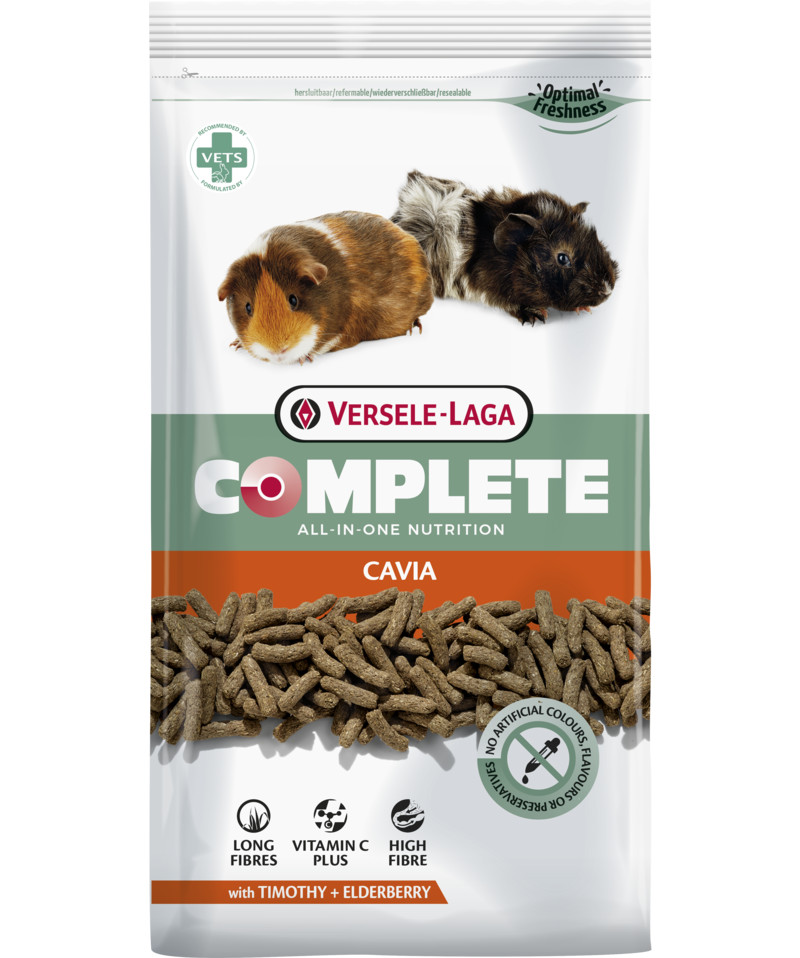 Kisállat webáruház - Versele-Laga Complete Cavia | Teljes értékű tengerimlac eledel - 8 kg termékek
