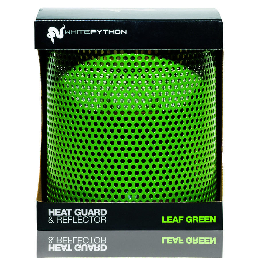 Kisállat webáruház - White Phyton Heat Guard and Reflector | Kerámia hővédő és reflektor - zöld termékek