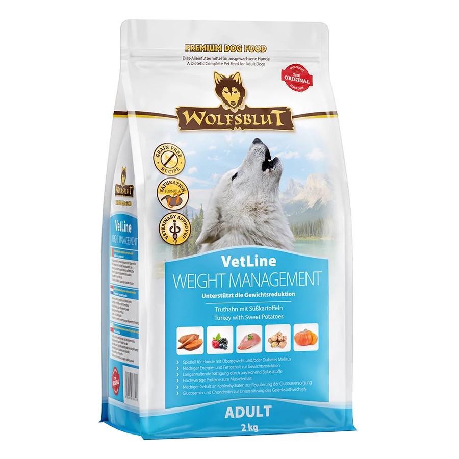 Kisállat webáruház - Wolfsblut VetLine Weight Management Pulykahús száraz kutyatáp 2 kg termékek
