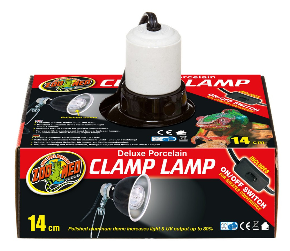 Kisállat webáruház - Zoomed Clamp Lamp | Csiptethető lámpabúra - 14 cm / 100 W termékek