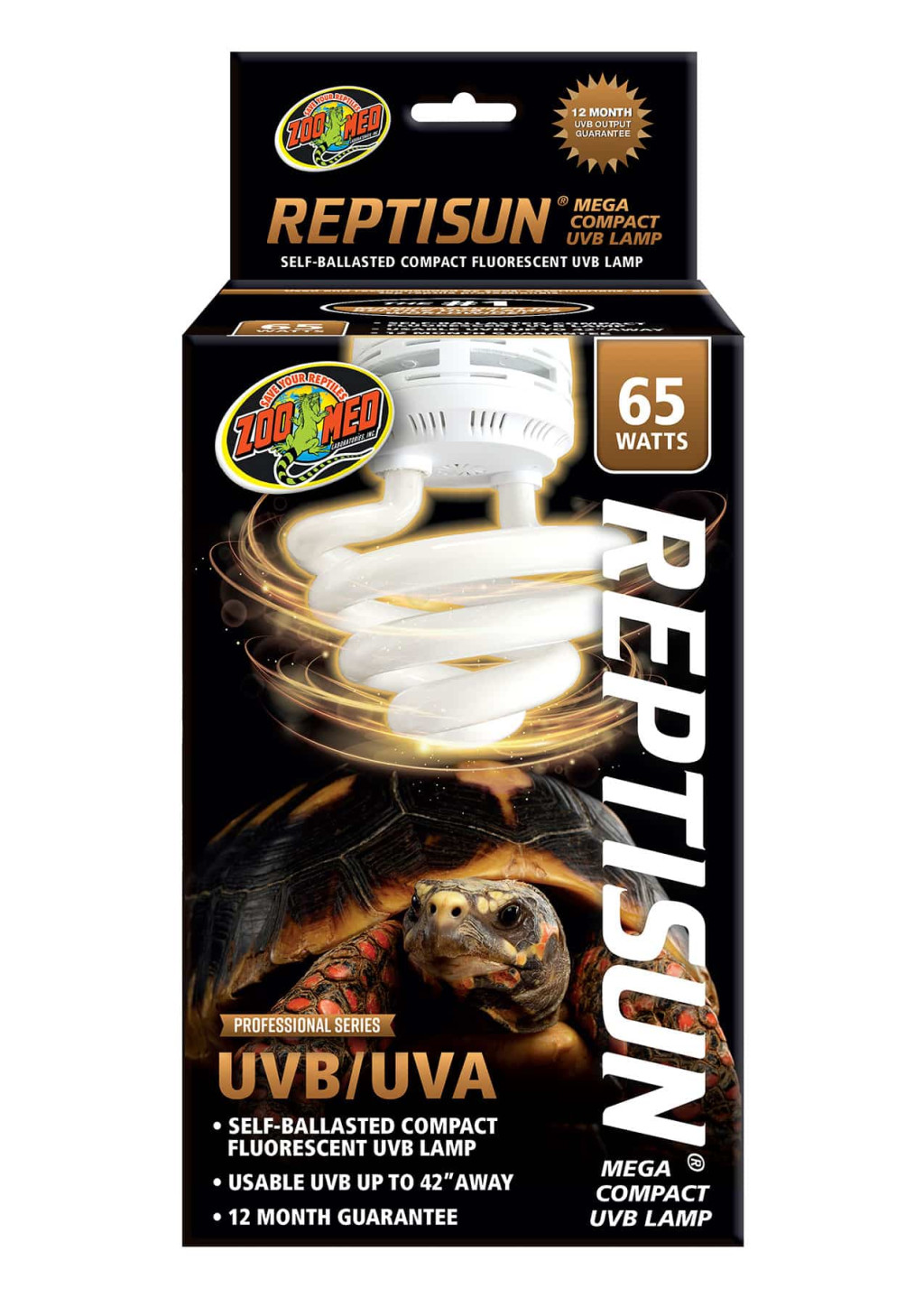 Kisállat webáruház - Zoomed ReptiSun® Compact Fluorescent UVB Lamp - Uva+Uvb izzó - 65W termékek